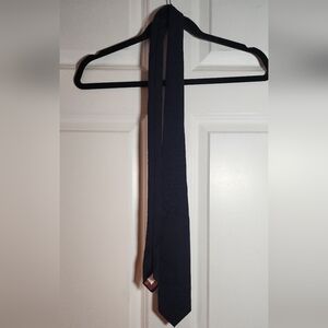 Bert Pulitzer Vintage Navy Blue Imported Wool Men's Tie